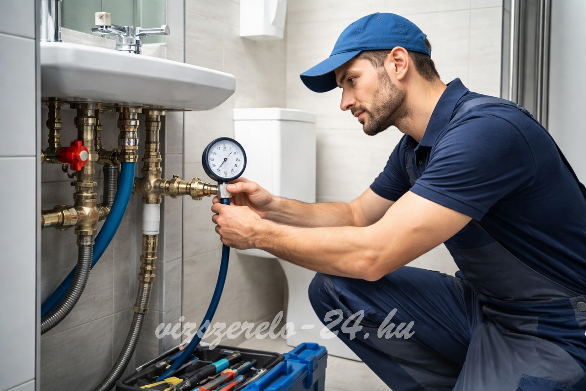 Víznyomás problémák javítása